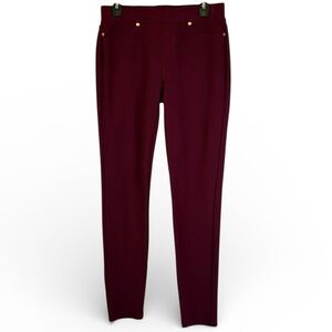 Michael Michael Kors Burgundy Skinny Pants – Size M